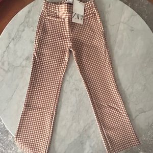 Zara checkered pants